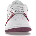 Jordan 1 Low (White Light Bordeuax)