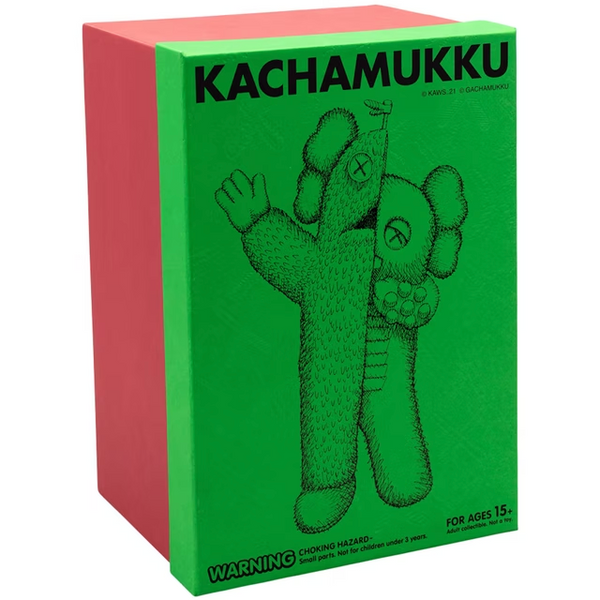 KAWS KACHAMUKKU Vinyl Figure (Green/Red)