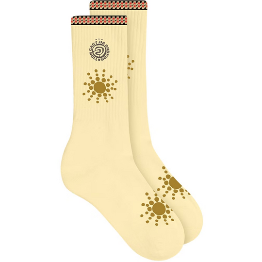 Travis Scott Cactus Jack Starburst Socks (Cream)