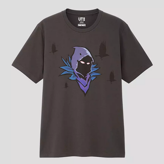 UNIQLO x Fornite Logo T-Shirt (Dark Grey)