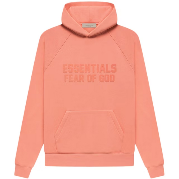 Fear of God Essentials Hoodie (Coral)