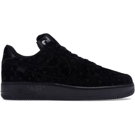 Louis Vuitton Nike Air Force 1 Low By Virgil Abloh (Black)