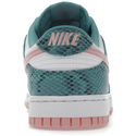 Nike Dunk Low Snakeskin (Washed Teal Bleached Coral)