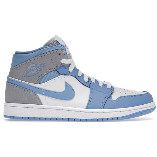 Jordan 1 Mid (University Blue Grey)