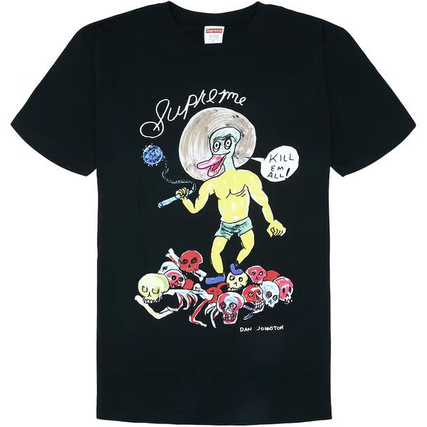 Supreme Daniel Johnston Kill Em All Tee (Black)