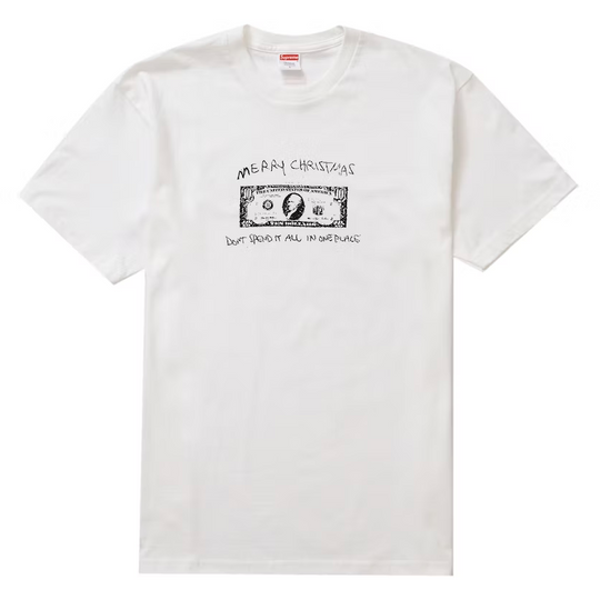 Supreme Spend It Tee (White)