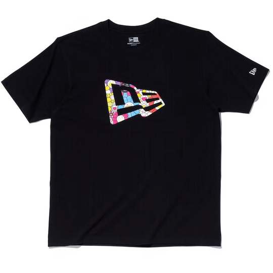 New Era x Takashi Murakami Flag Relaxed Fit S/S Tee (Black)