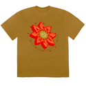 Travis Scott Cactus Jack Flower T-shirt (Gold)