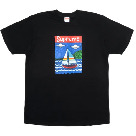 Supreme Sailboat Tee (Black)