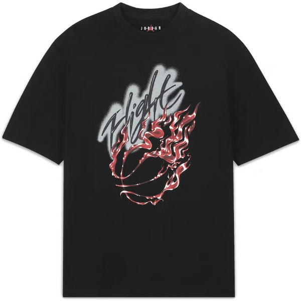 Travis Scott x Jordan Flight Graphic T-Shirt (Black)