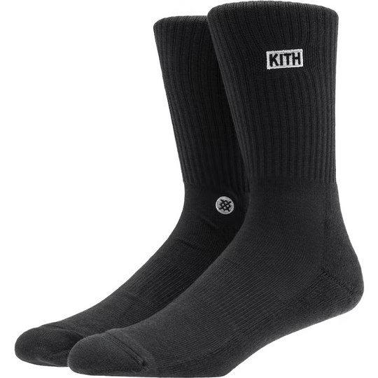 Kith x Stance 2.0 Classic Crew Sock (Black)