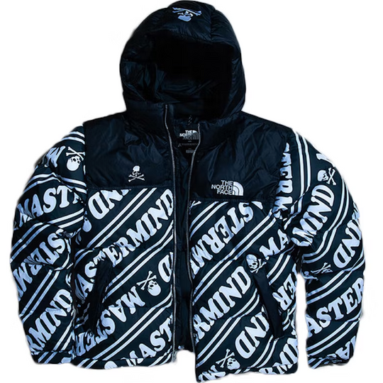 Mastermind The North Face Nuptse Jacket (Black/White)