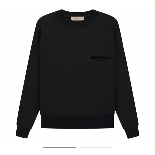 Fear of God Essentials Crewneck (SS22) Stretch Limo (Black)