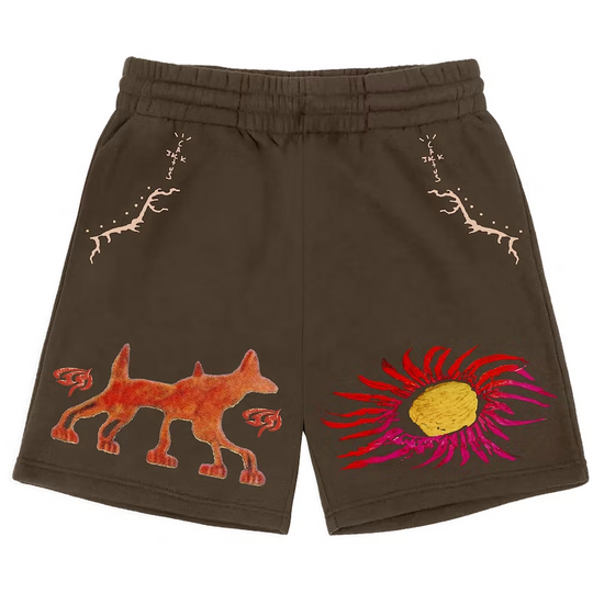 Travis Scott Sun Shorts (Brown)
