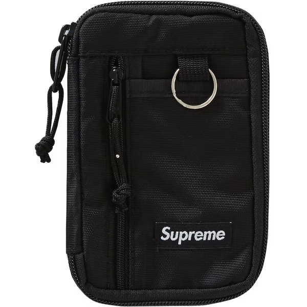 Supreme Small Zip Pouch (Black)