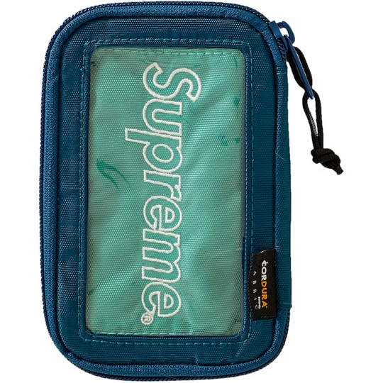Supreme Small Zip Pouch (Dark Teal)