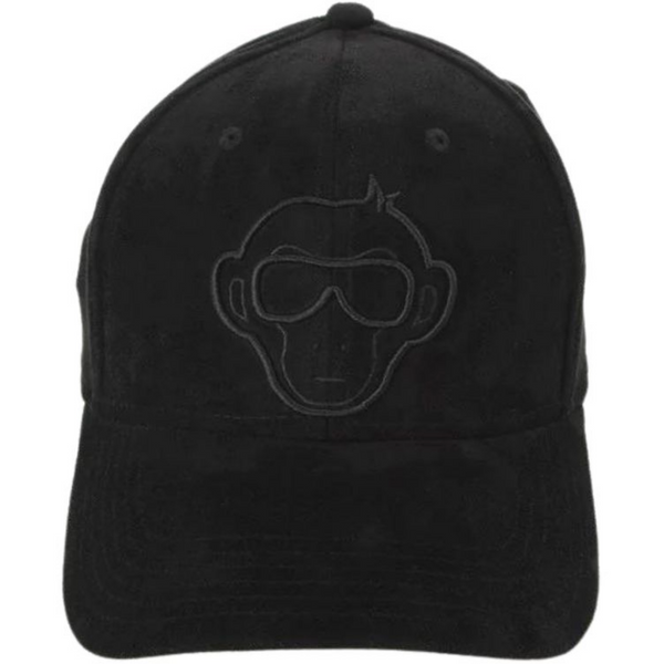 Urban Monkey Super Suede Black Cap