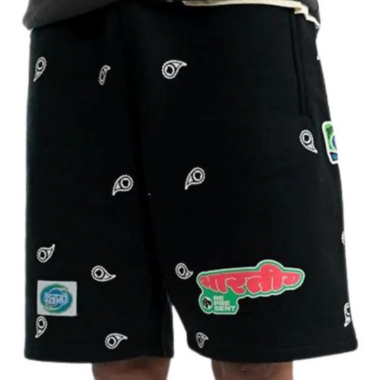 Urban Monkey Paisley Drip Unisex Sweat short