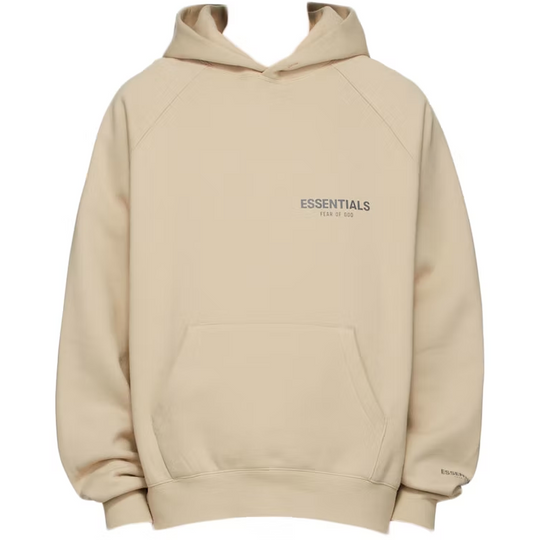 Fear of God Essentials SSENSE Exclusive Pullover Hoodie (Linen)