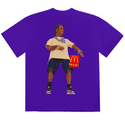 Travis Scott x McDonald's Action Figure Series II T-shirt 'Purple'