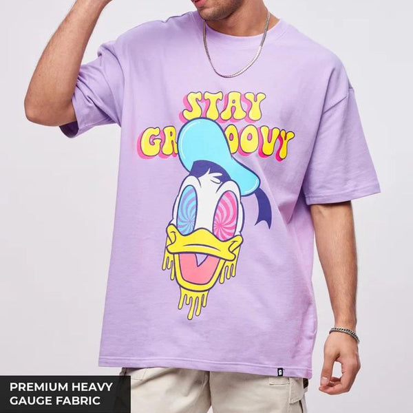 Donald Duck: Stay Groovy (Oversized SS Tee)