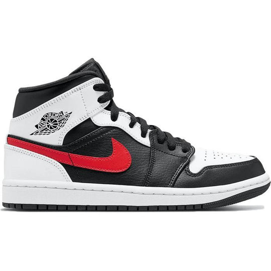 Jordan 1 Mid (Black Chile Red)