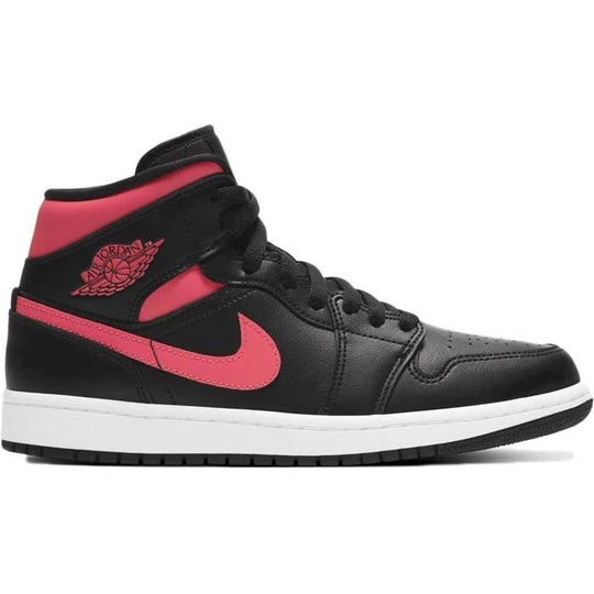Jordan 1 Mid (Black Siren Red)