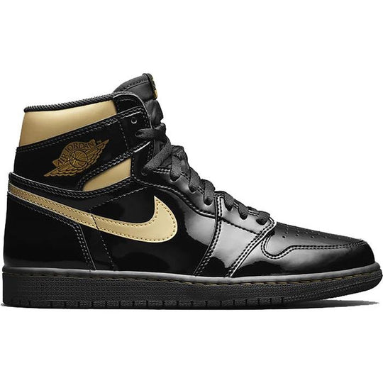 Jordan 1 Retro High (Black Metallic Gold)