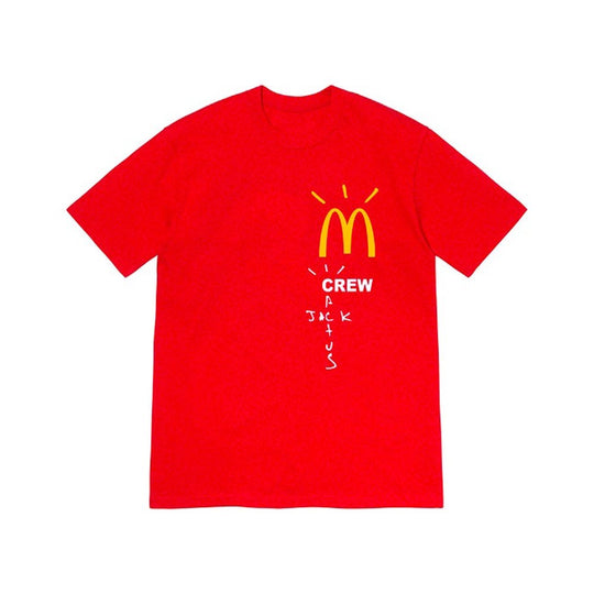 Travis Scott x McDonald's Crew T-Shirt (Red)