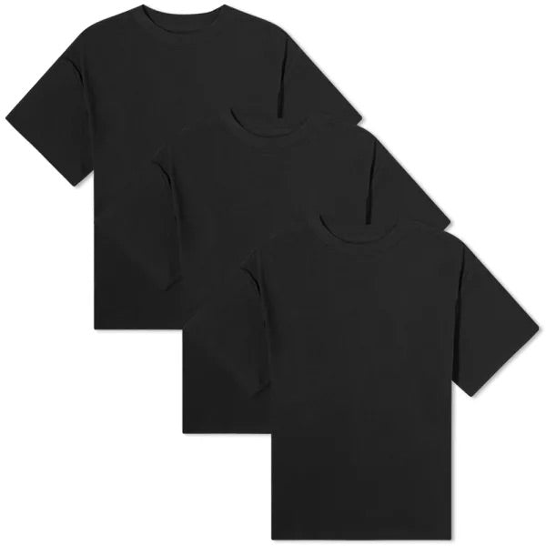 Fear of God Essentials Black 3 Pack T-Shirt