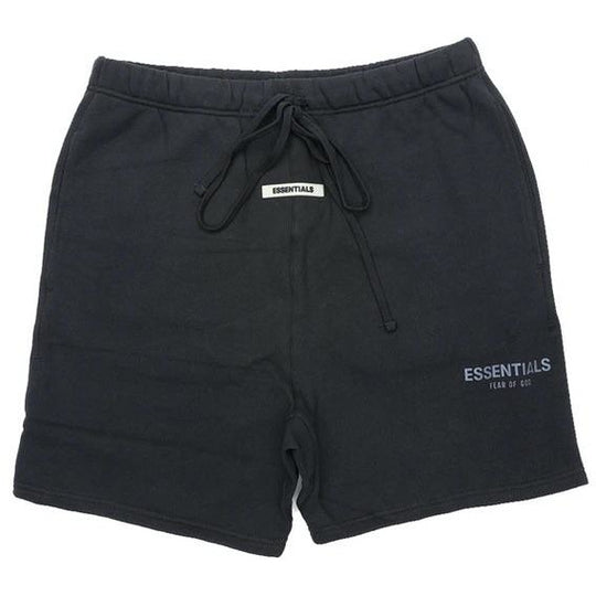 Fear of God Essentials Black Sweat Shorts