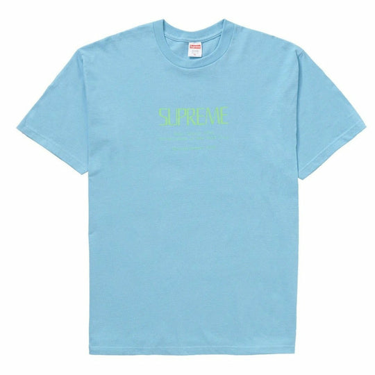 Supreme Anno Domini Light Blue T-Shirt