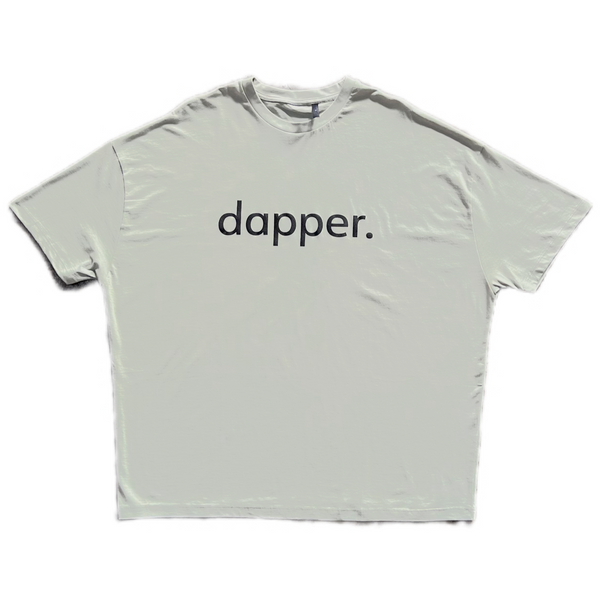 Dapper Beast Oversized Cotton T-Shirt (Light Sage)