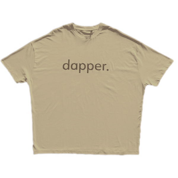 Dapper Beast Oversized Cotton T-Shirt (Sage)