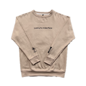 Palms and Roses Looking For a New Planet Crewneck (Beige)