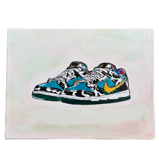 Hand Drawing Paintings (Ben & Jerry's Chunky Dunky)