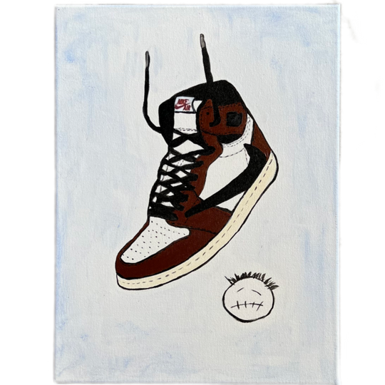 Hand Drawing Paintings  (Travis Scott)